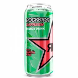 Rockstar sabor sandía y kiwi bebida energética lata 50 cl.