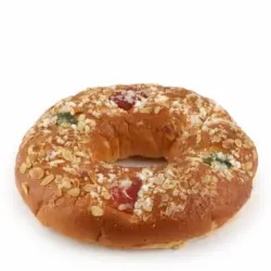 Roscón de Reyes sin relleno mediano Carrefour Extra 425 g