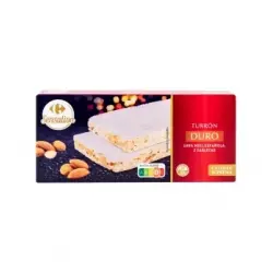 Turrón duro Carrefour Sensation sin gluten 250 g.