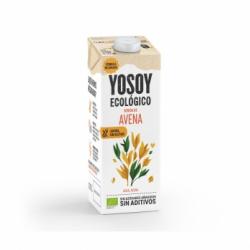 Bebida de avena sin azúcar añadido ecológica YoSoy sin gluten brik 1 l.