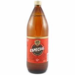 Cerveza especial Carrefour botella 1 l.