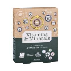 Comprimidos Vitaminas y Minerales Deliplus Caja 0.02955 100 g
