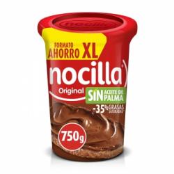 Crema de cacao con avellanas Nocilla sin gluten sin aceite de palma 750 g.