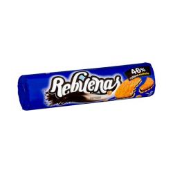 Galletas rebuenas Hacendado rellenas de chocolate Paquete 0.5 kg