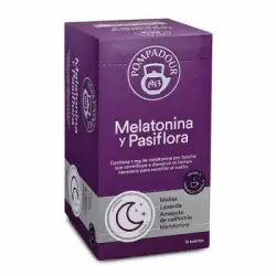 Infusión de melatonina y pasiflora Pompadour 10 ud.