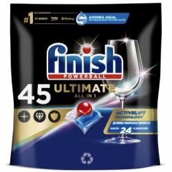 Lavavajillas a máquina en pastillas Ultimate All in 1 Finish Powerball 45 ud.