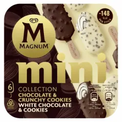 Magnum Mini Cookie Manía 6 ud.