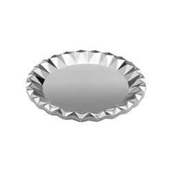 Plato postre plata Navidad Bosque Verde Paquete 10 ud