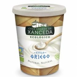 Yogur estilo griego natural ecológico Casa Grande Xanceda 400 g.