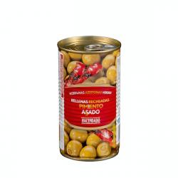 Aceitunas rellenas de pimiento asado Hacendado Bote 0.35 kg