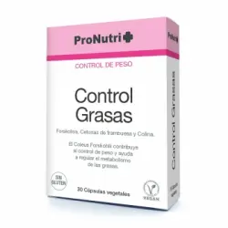 Control de las grasas Pronutri sin gluten 30 ud.