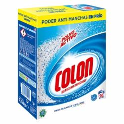 Detergente en polvo Colon 50 cacitos