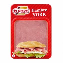 Jamón de York para Sándwich en lonchas El Pozo sin gluten 300 g