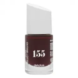 Laca de uñas alto brillo Deliplus 155 chocolate intenso