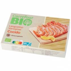 Langostino cocido ecológico Carrefou Bio 700 g.