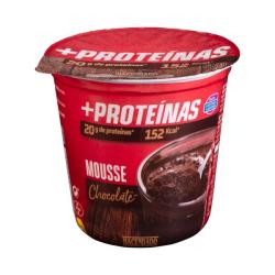 Mousse +Proteínas sabor chocolate Hacendado 20 g proteínas Bote 0.2 kg