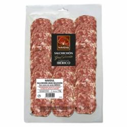 Salchichón ibérico Gran Selección Navidul sin gluten 100 g.