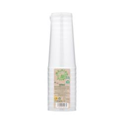 Vasos medianos de plástico Bosque Verde reutilizables Paquete 10 ud