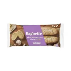 Baguette ajo y finas hierbas Hacendado ultracongeladas