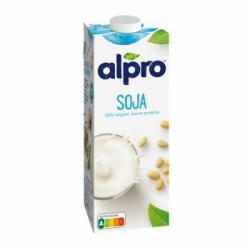 Bebida de soja Alpro sin gluten sin lactosa brik 1 l.