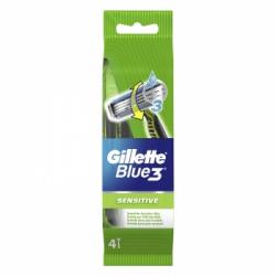 Desechable Blue3 Piel Sensible Gillette 4 ud.