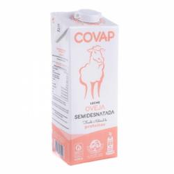 Leche semidesnatada de oveja Covap brik 1 l.