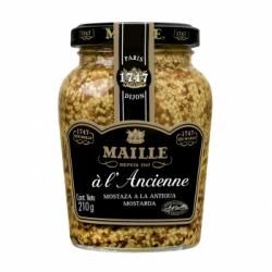 Mostaza a la antigua Maille tarro 210 g.