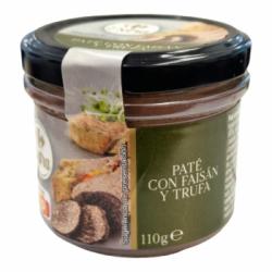Paté con faisán y trufa Extra Carrefour 110 g.