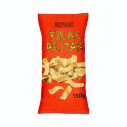 Tiras de maíz frito sabor barbacoa Hacendado Paquete 0.15 kg