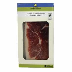 Estuche de Jamón de Cebo Ibérico 50% Raza Ibérica en lonchas Calidad y Origen Carrefour 3 sobres de 80 g