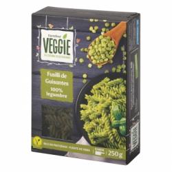 Fusilli de guisantes Carrefour Veggie 250 g.