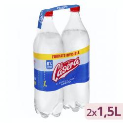 Gaseosa La Casera grande 2 botellas X 1.5 L