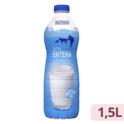 Leche entera Hacendado Botella 1.5 L