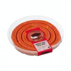 Longaniza roja fresca rosca Bandeja 0.4 kg