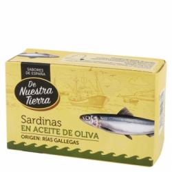 Sardinas en aceite oliva De Nuestra Tierra 80 g.