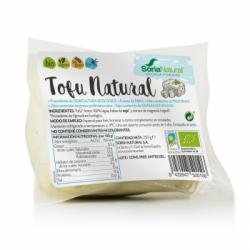 Tofu natural ecológico Soria Natural sin gluten 250 g.