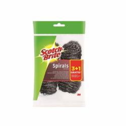 4 Estropajos Inox Scotch Brite