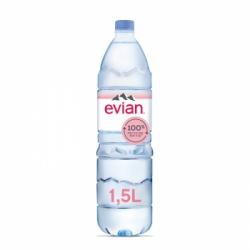 Agua mineral Evian 1,5 l.