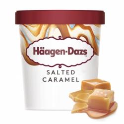 Helado de caramelo salado Häagen Dazs sin gluten 460 ml.