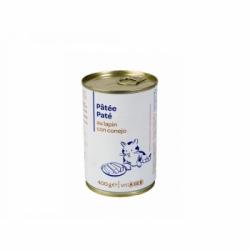 Lata Pate de conejo para Gato 400 gr, Carrefour