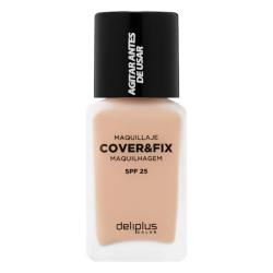 Maquillaje fluido Cover & Fix Deliplus 03 beige medio  0.03 ud