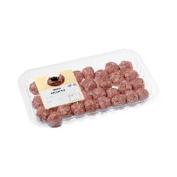 Mini pelotas de cerdo y vacuno Bandeja 0.33 kg