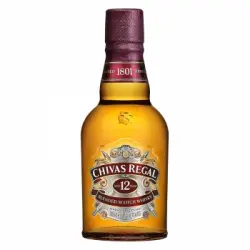 Whisky Chivas Regal escocés 12 años 35 cl.