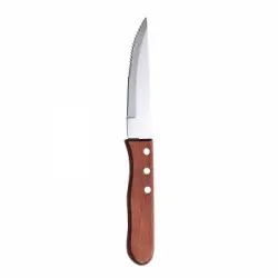 Cuchillo Chuletero con Mango de Madera RENBERG Argentine 11,5 cm - Bicolor