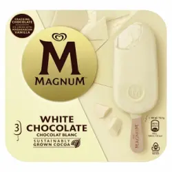 Helado Bombóm Blanco Magnum 3 ud.