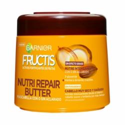 Mascarilla capilar Nutri Repair Butter para cabello muy seco y dañado Garnier-Fructis 300 ml.