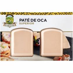 Paté de oca superior Martiko sin gluten pack de 2 unidades de 75 g.