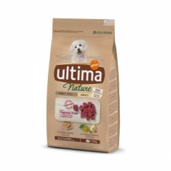 Pienso de cordero para perro adulto mini Ultima Nature Dog 1,25 Kg.