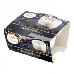 Postre de stracciatella Carrefour Extra 65 g.