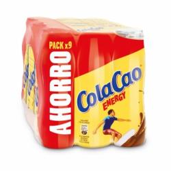 Batido de cacao Energy Cola Cao pack de 9 botellas de 188 ml.